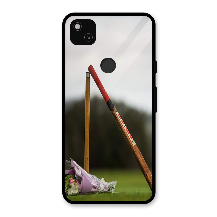 Bat Wicket Glass Back Case for Google Pixel 4a