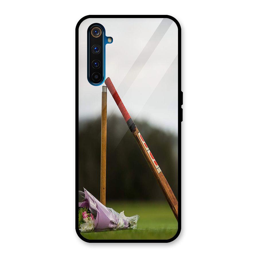 Bat Wicket Glass Back Case for Realme 6 Pro