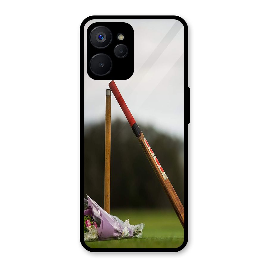 Bat Wicket Glass Back Case for Realme 9i 5G