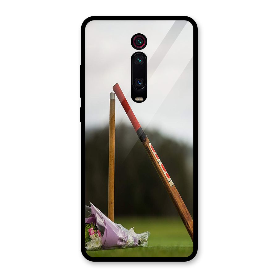 Bat Wicket Glass Back Case for Redmi K20 Pro