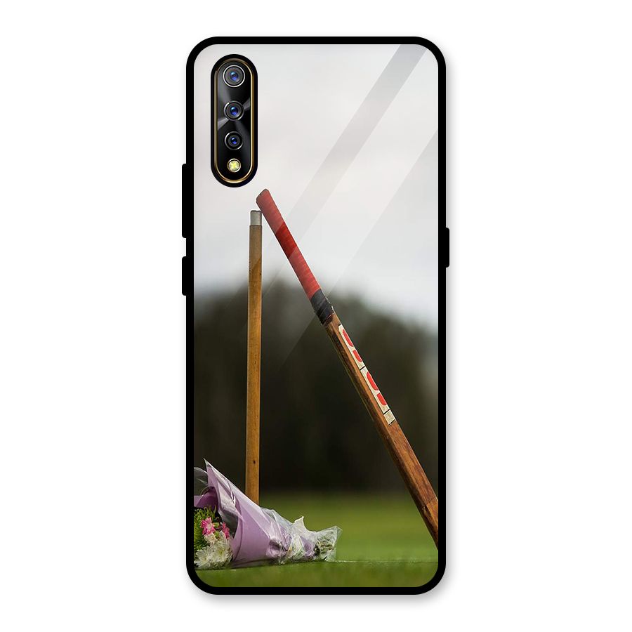 Bat Wicket Glass Back Case for Vivo S1
