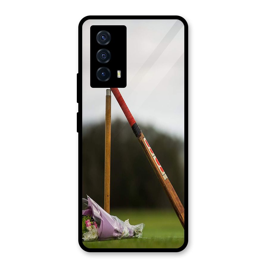 Bat Wicket Glass Back Case for Vivo iQOO Z5