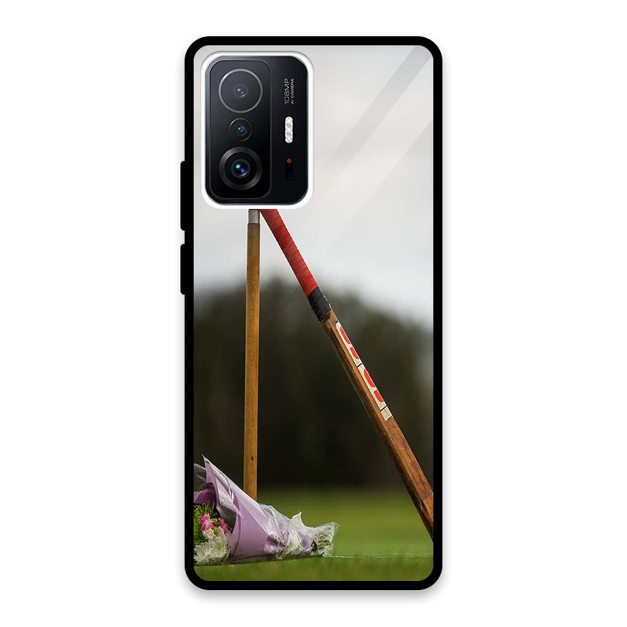Bat Wicket Glass Back Case for Xiaomi 11T Pro