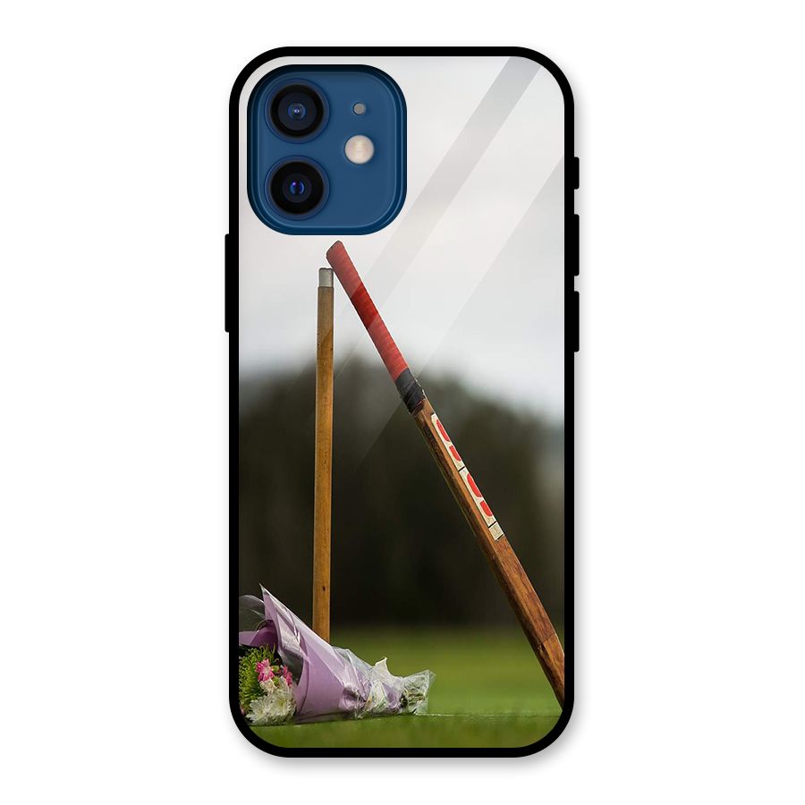 Bat Wicket Glass Back Case for iPhone 12 Mini