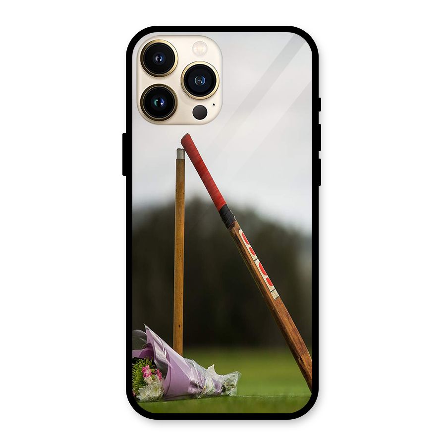 Bat Wicket Glass Back Case for iPhone 13 Pro Max