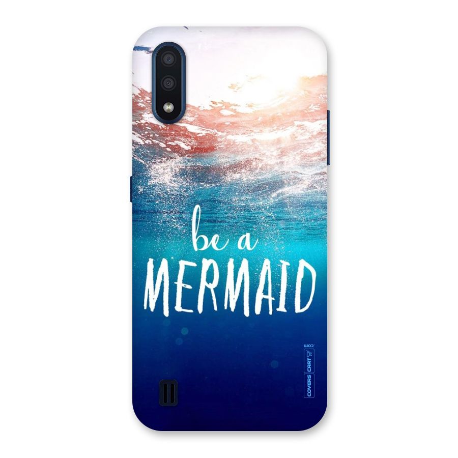 Be A Mermaid Back Case for Galaxy M01
