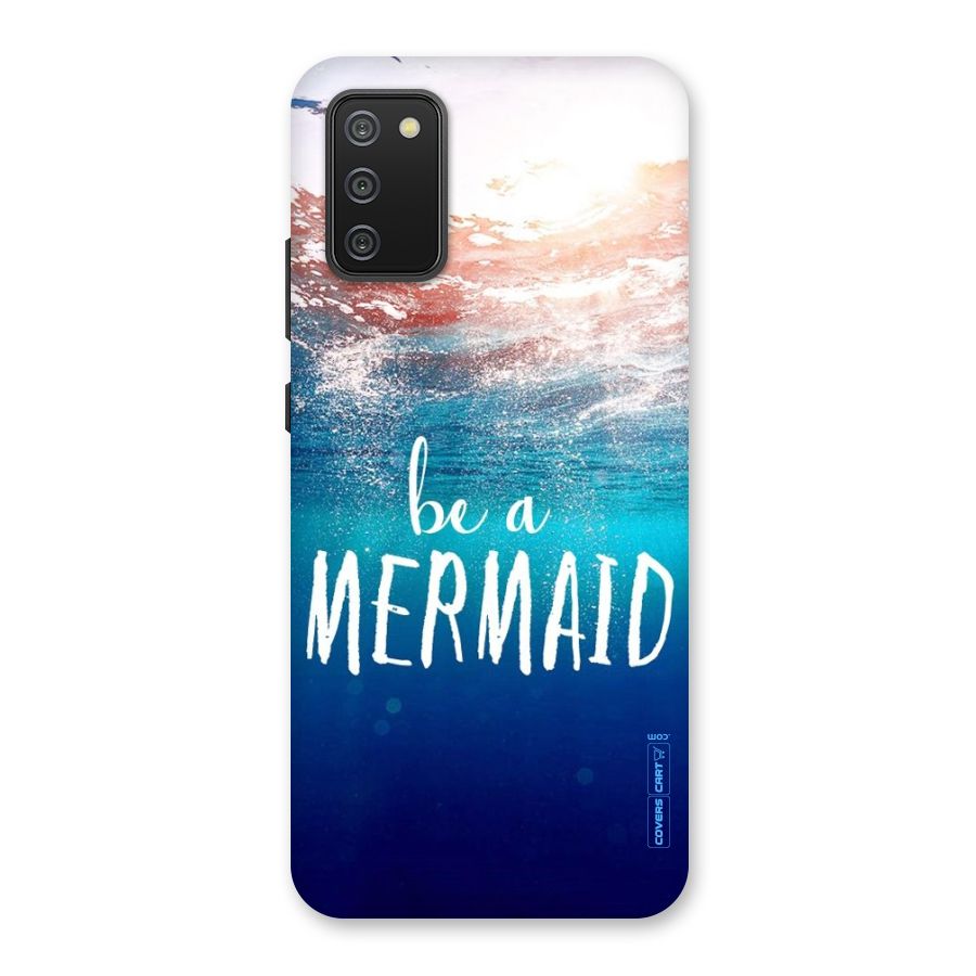 Be A Mermaid Back Case for Galaxy M02s