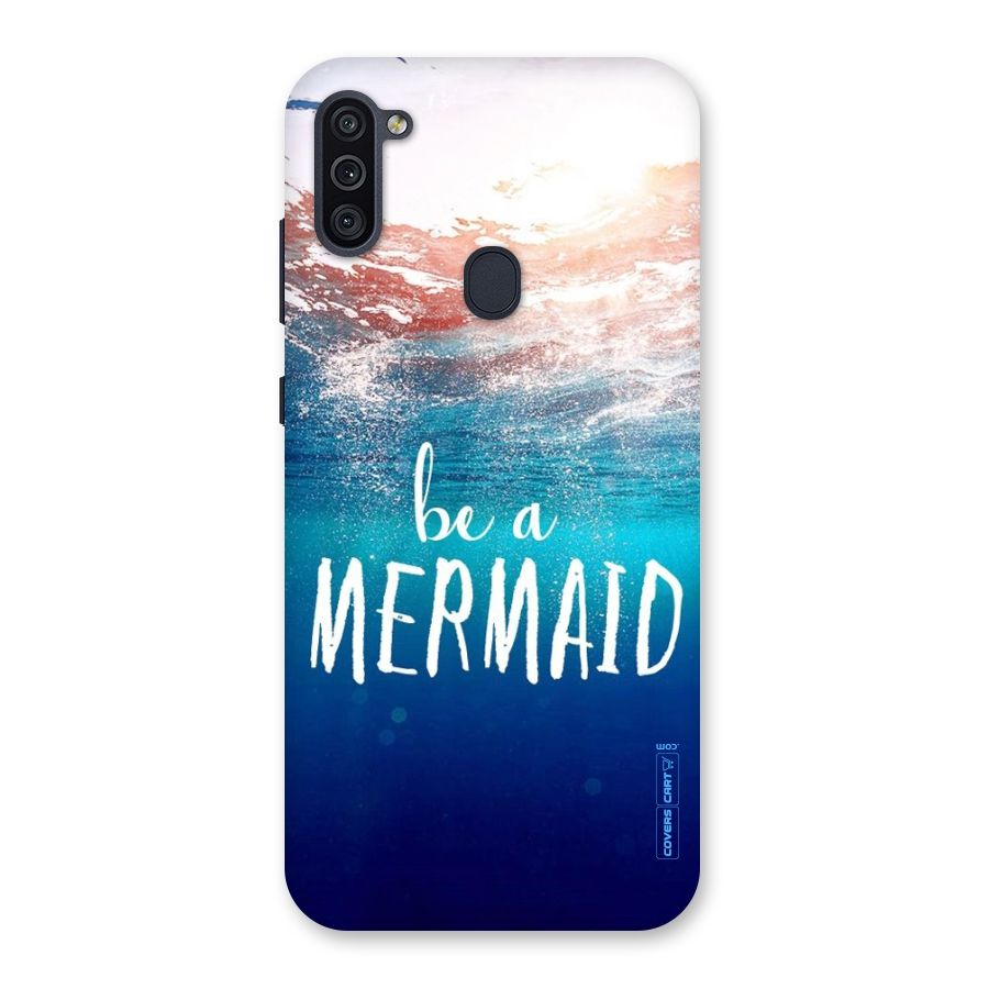 Be A Mermaid Back Case for Galaxy M11