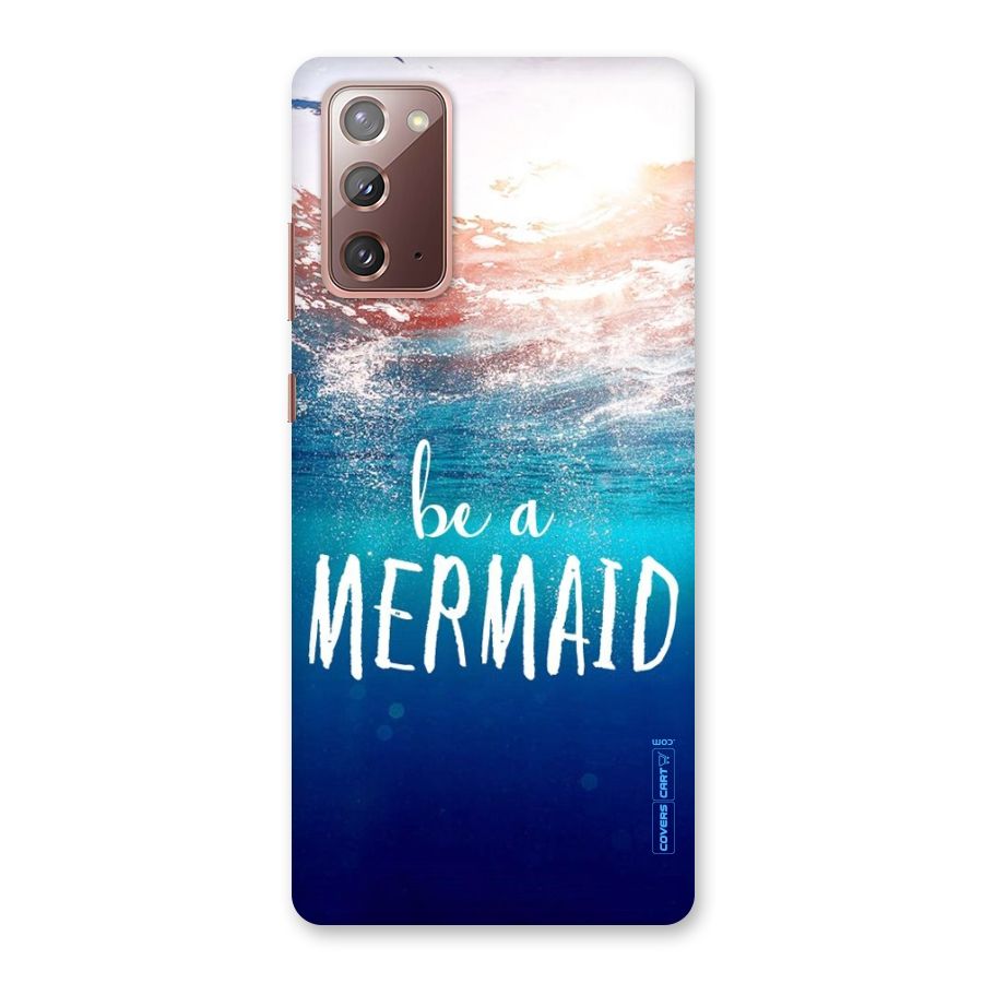 Be A Mermaid Back Case for Galaxy Note 20