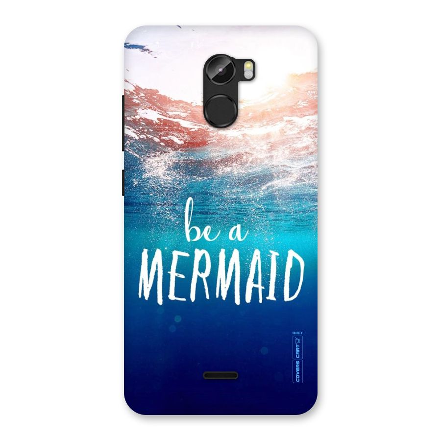 Be A Mermaid Back Case for Gionee X1