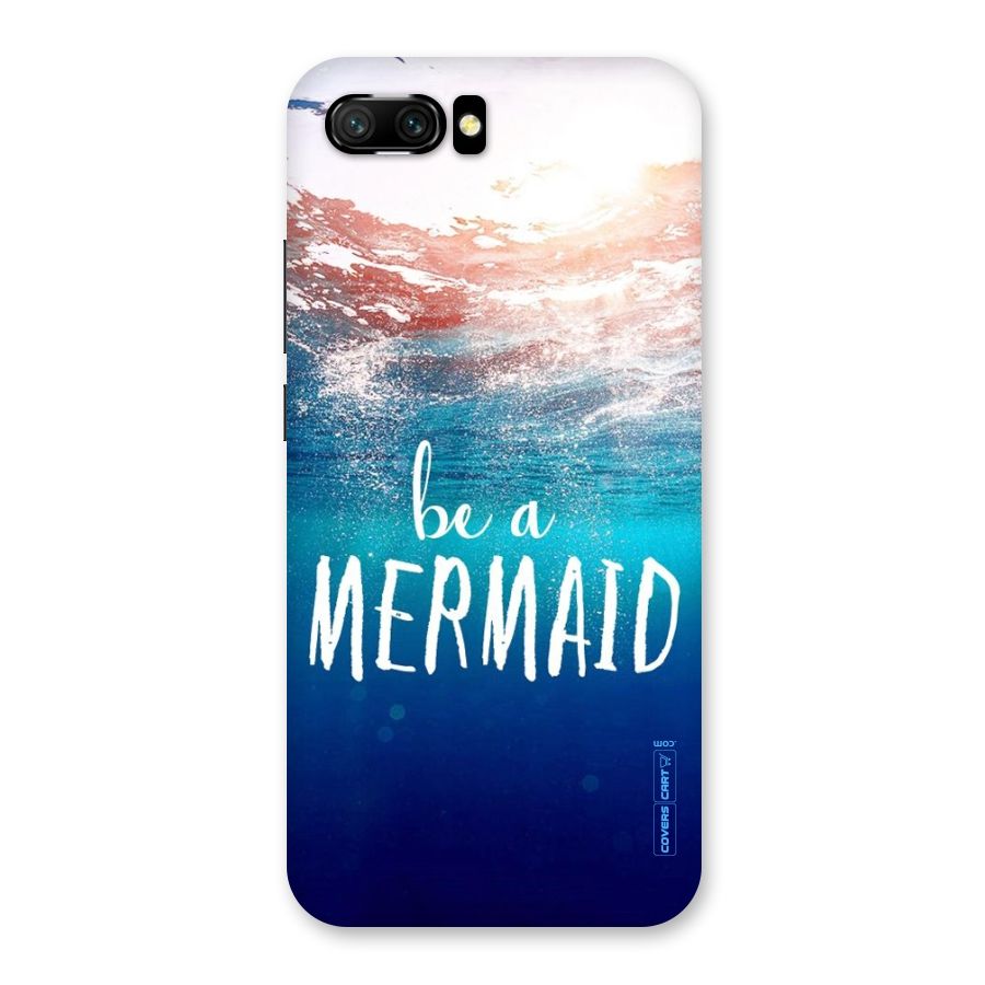 Be A Mermaid Back Case for Honor 10