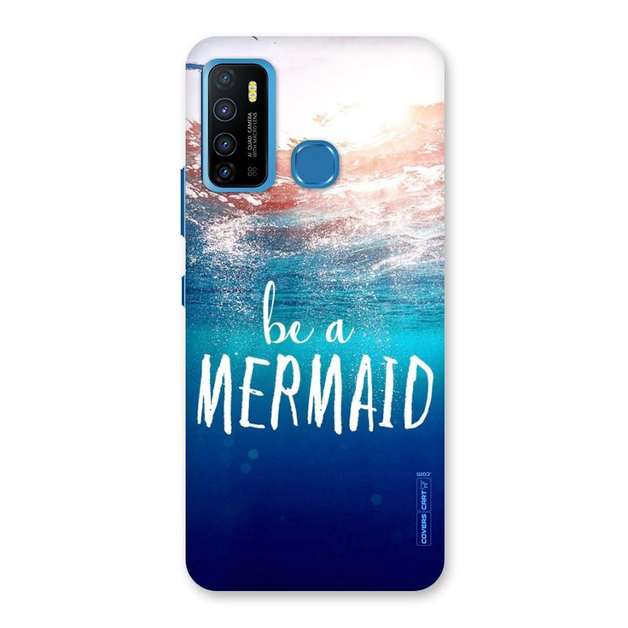 Be A Mermaid Back Case for Infinix Hot 9