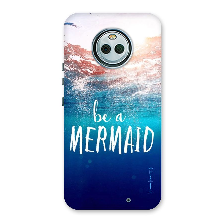 Be A Mermaid Back Case for Moto X4