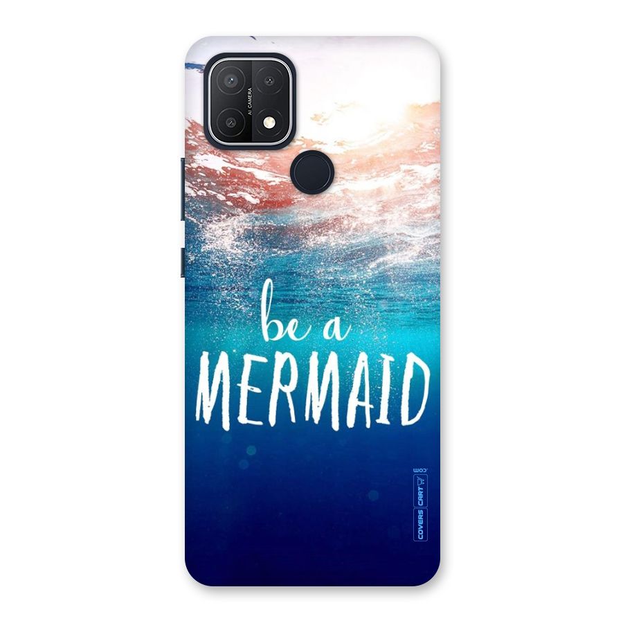 Be A Mermaid Back Case for Oppo A15s