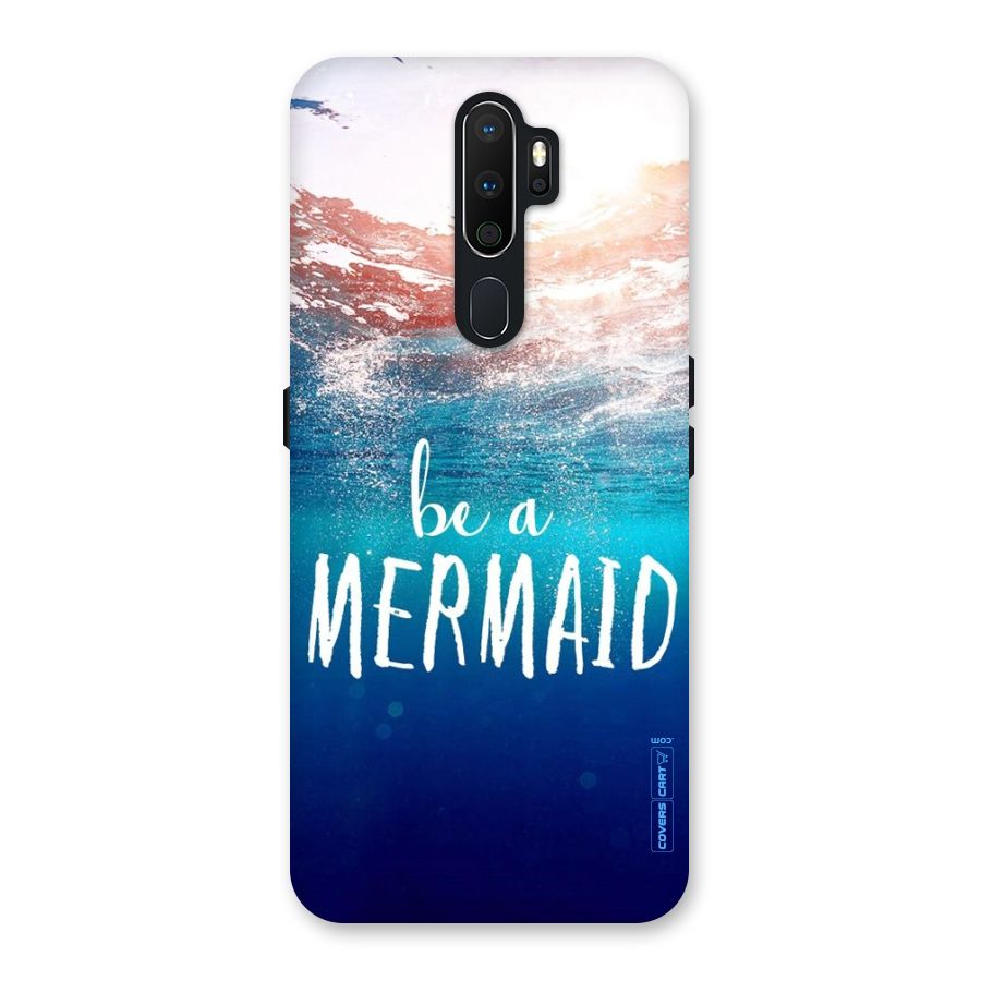 Be A Mermaid Back Case for Oppo A5 (2020)