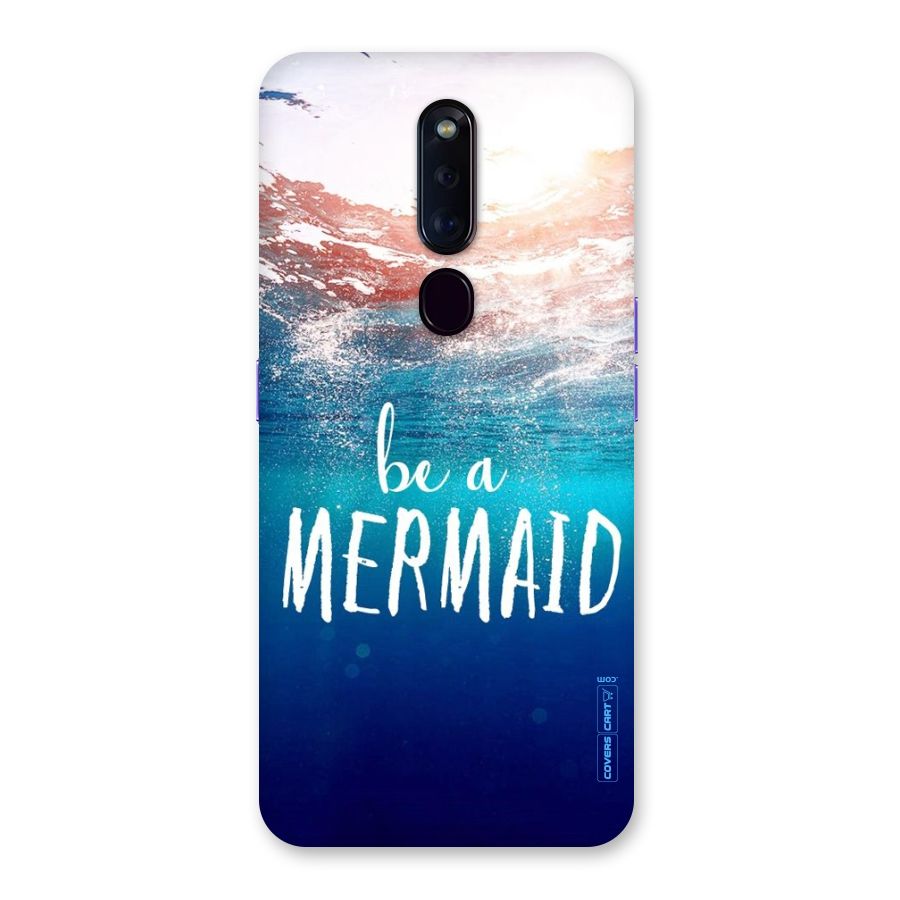 Be A Mermaid Back Case for Oppo F11 Pro