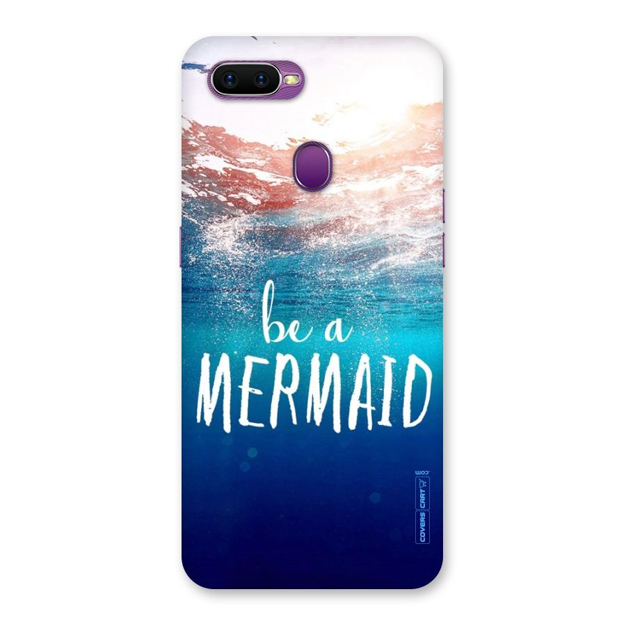 Be A Mermaid Back Case for Oppo F9