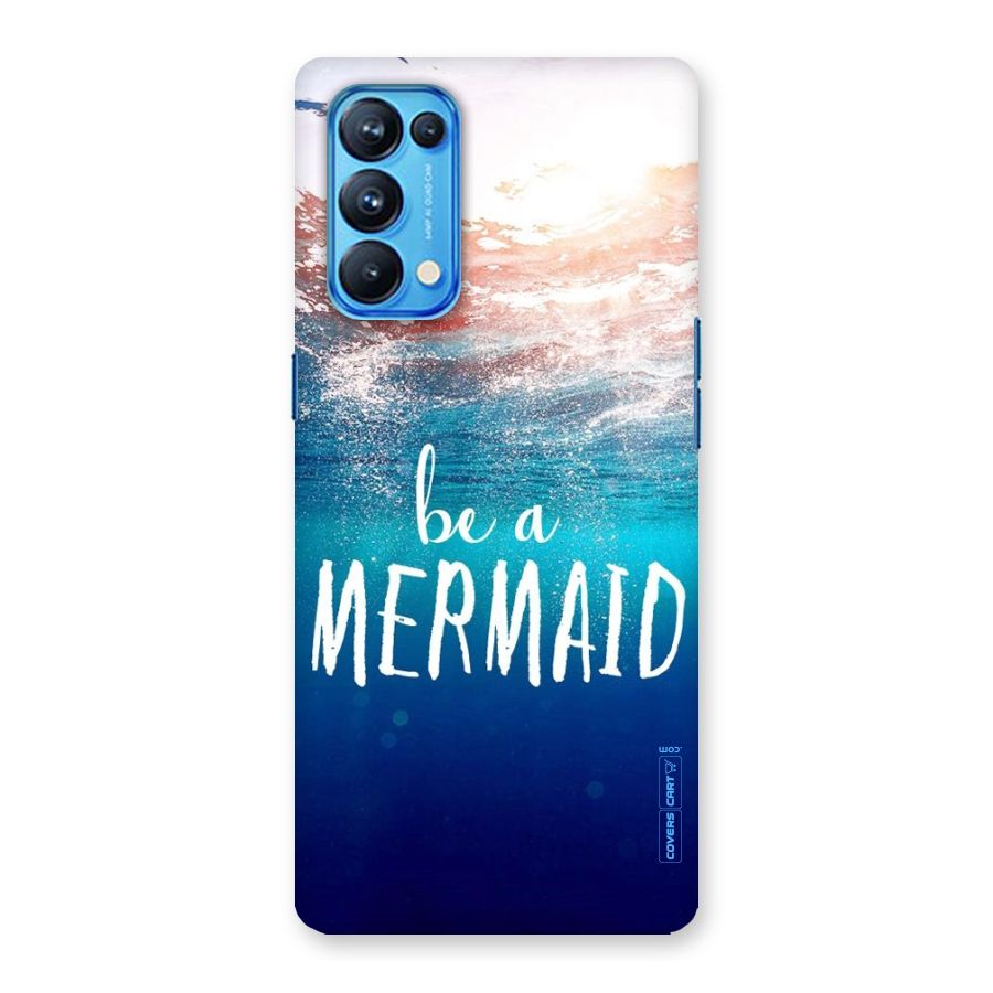 Be A Mermaid Back Case for Oppo Reno5 Pro 5G