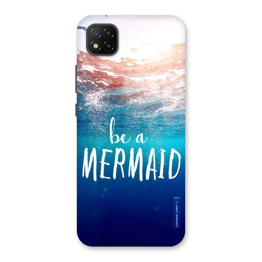 Be A Mermaid Back Case for Poco C3