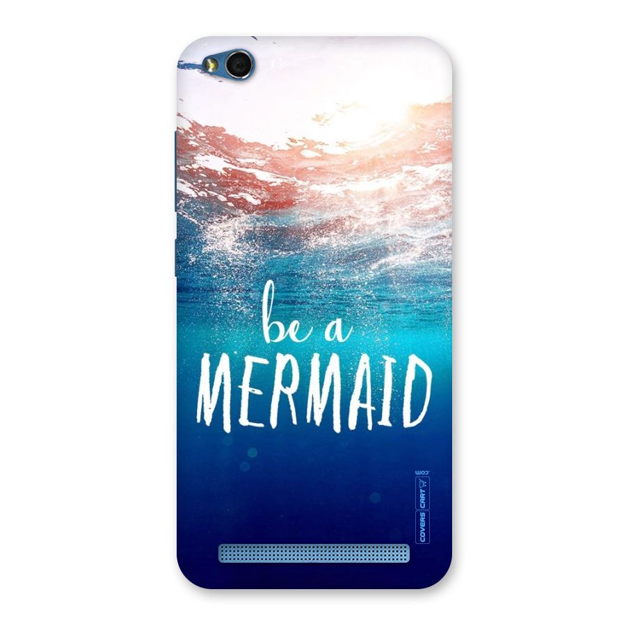 Be A Mermaid Back Case for Redmi 5A