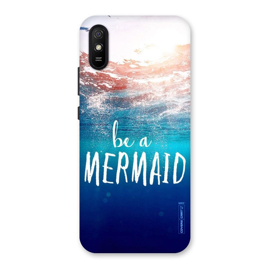 Be A Mermaid Back Case for Redmi 9i
