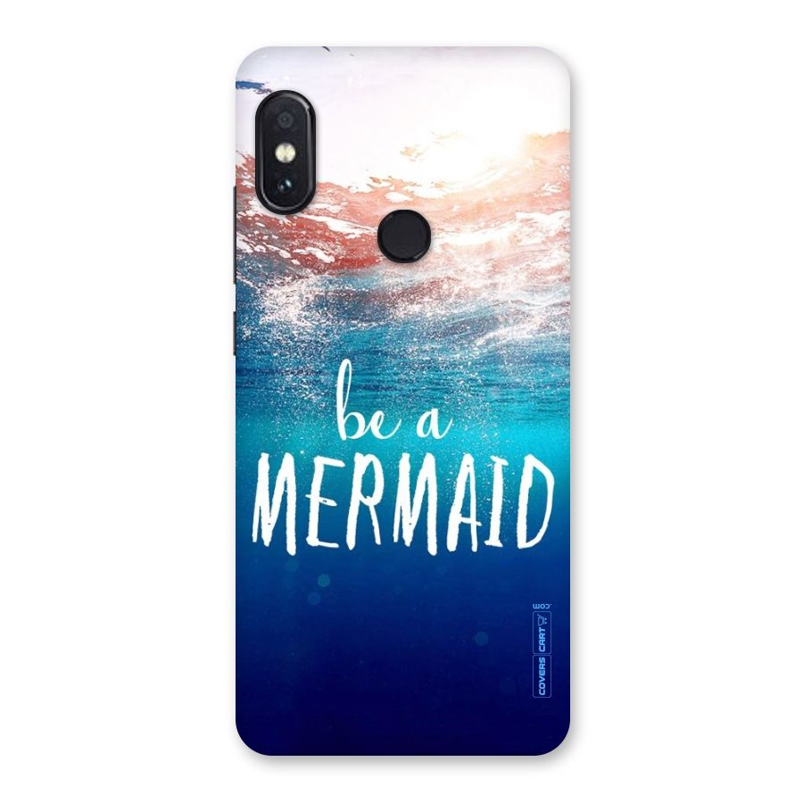 Be A Mermaid Back Case for Redmi Note 5 Pro