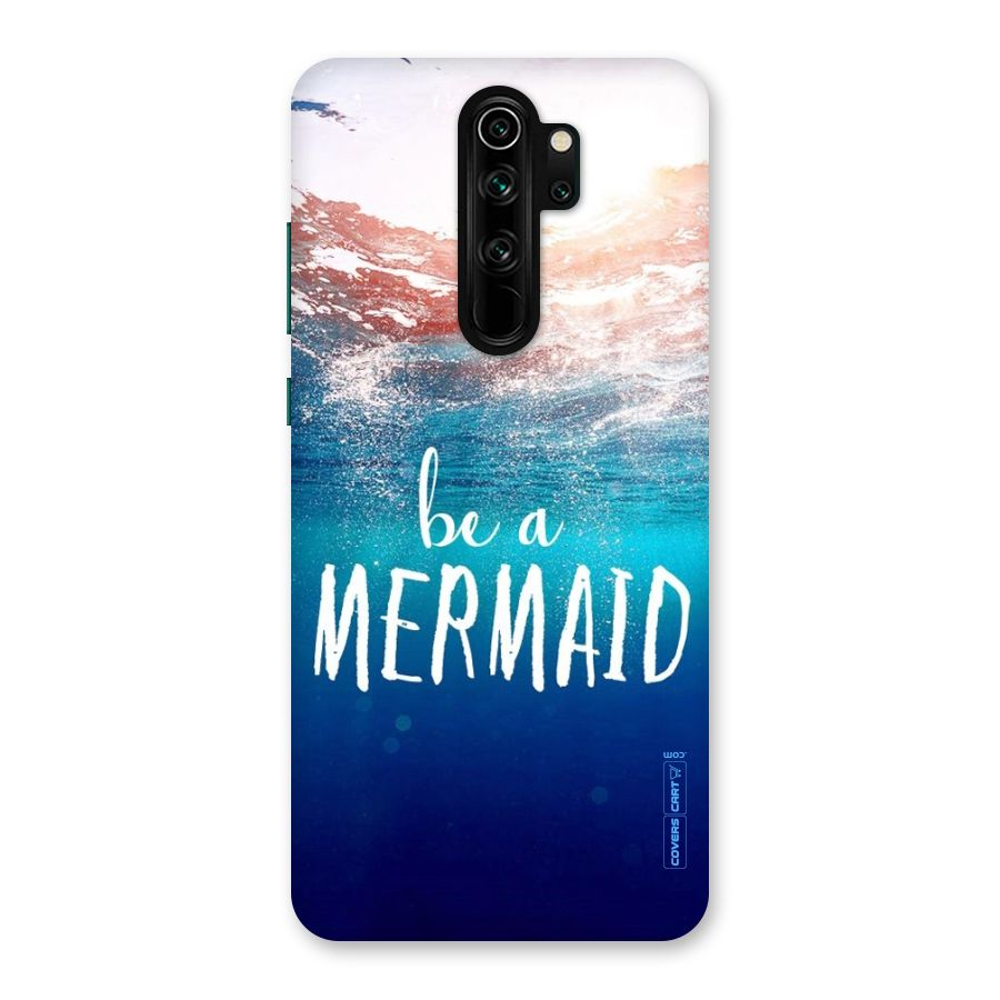 Be A Mermaid Back Case for Redmi Note 8 Pro