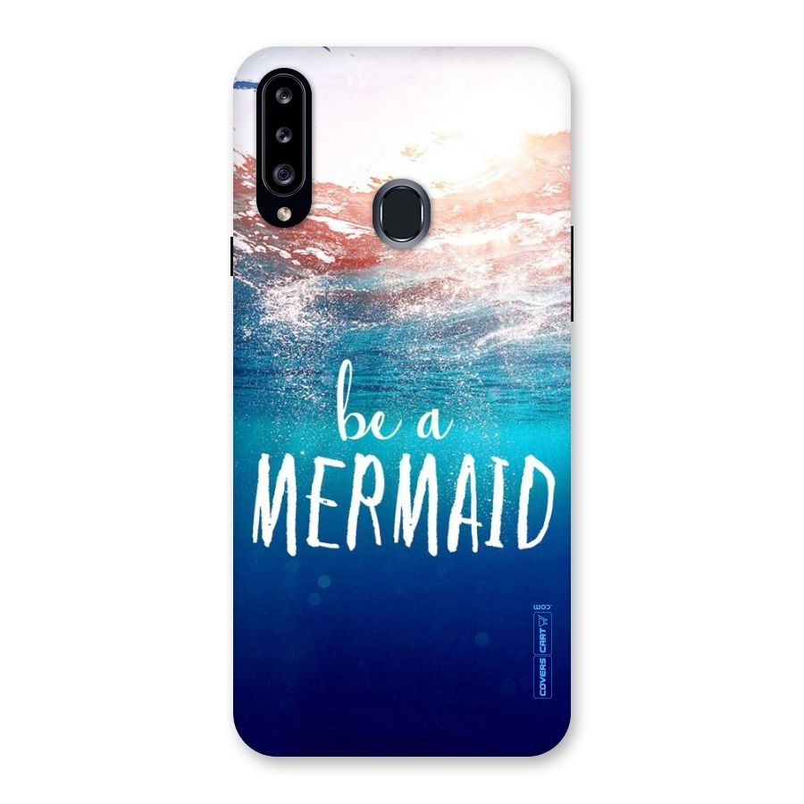 Be A Mermaid Back Case for Samsung Galaxy A20s