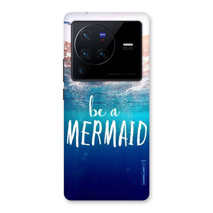 Be A Mermaid Back Case for Vivo X80 Pro