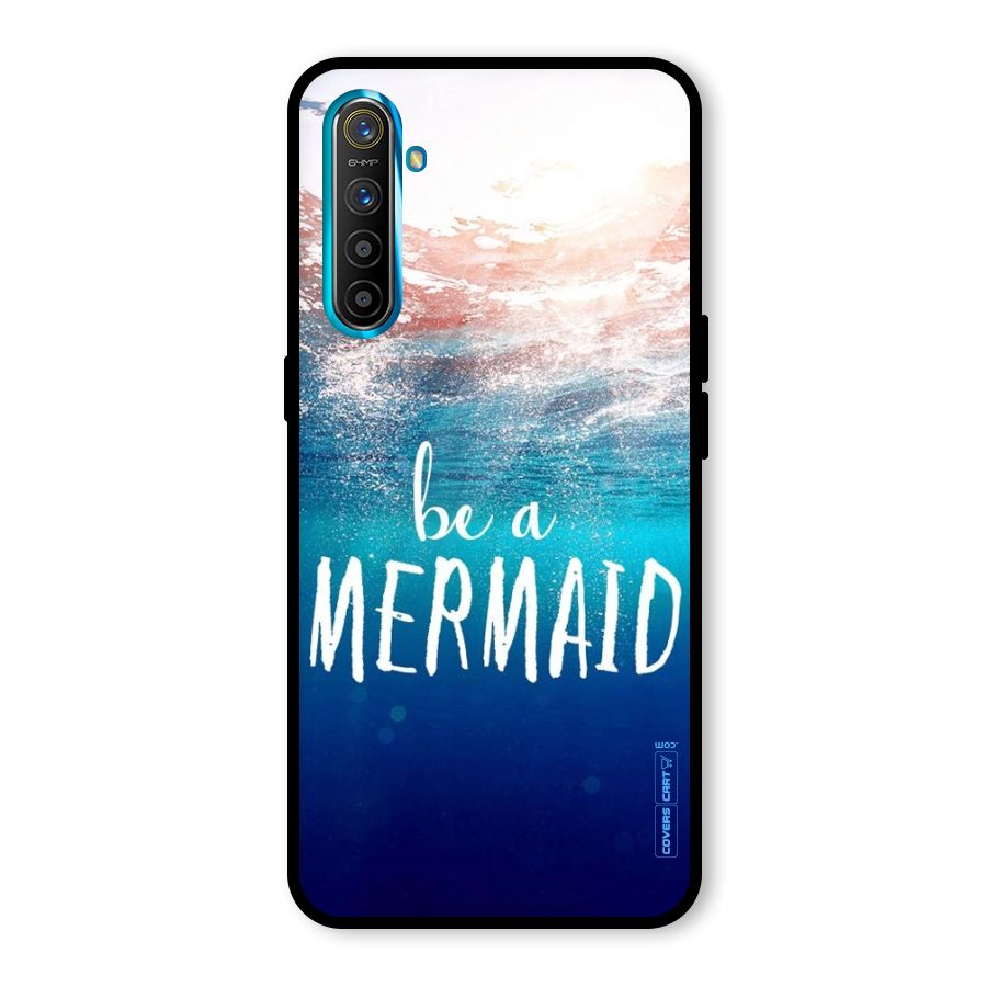 Be A Mermaid Glass Back Case for Realme X2