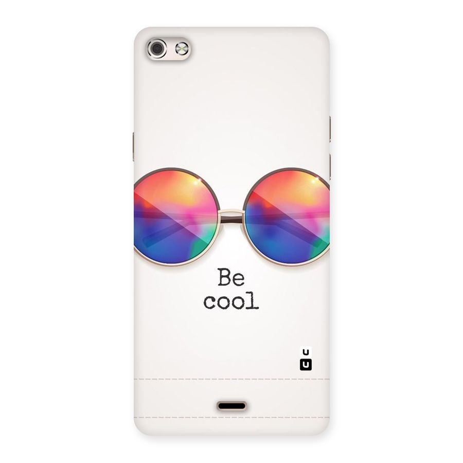 Be Cool Back Case for Micromax Canvas Silver 5