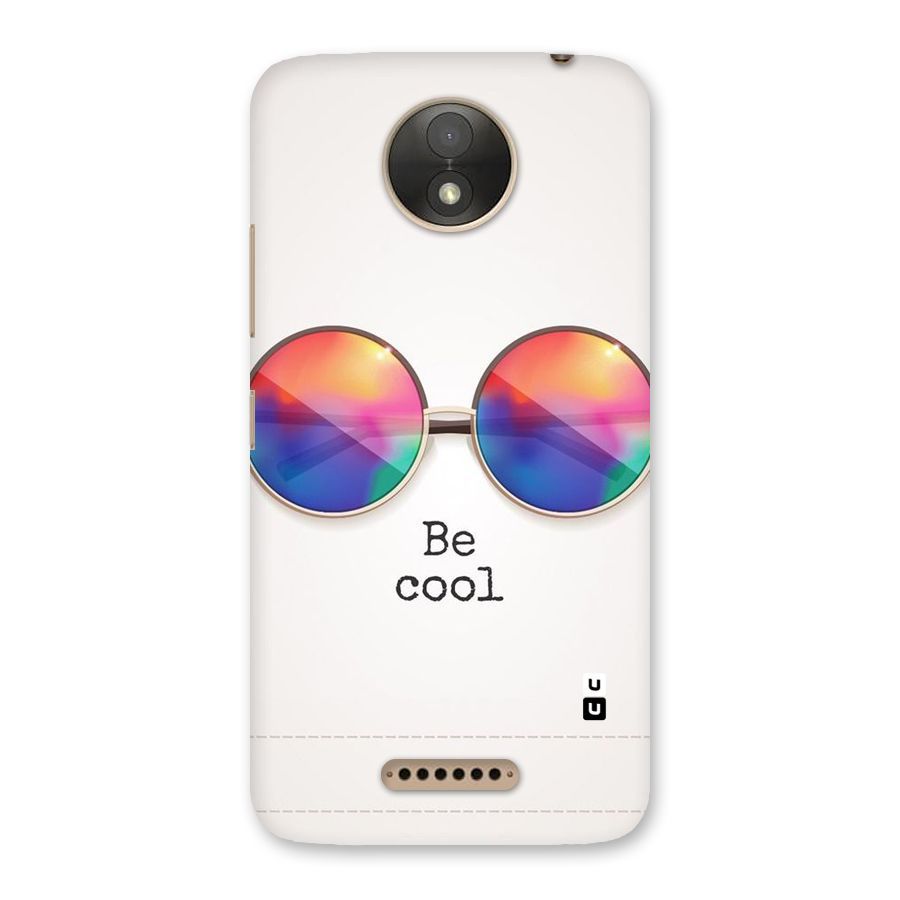 Be Cool Back Case for Moto C Plus