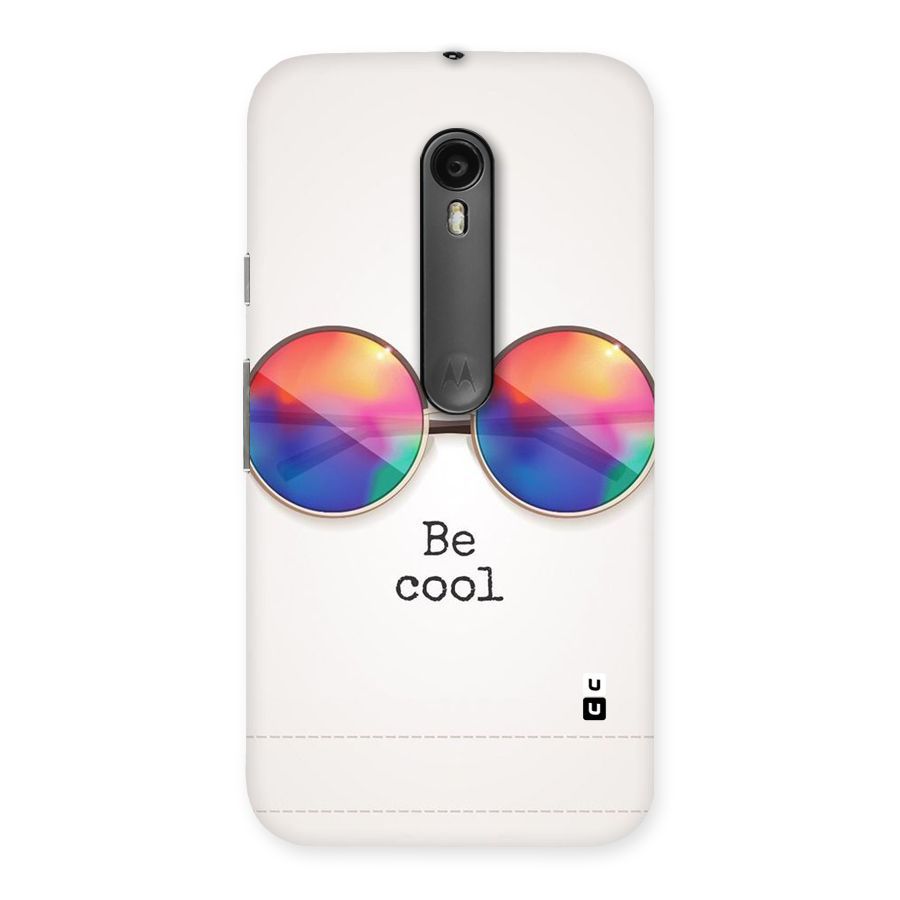 Be Cool Back Case for Moto G3