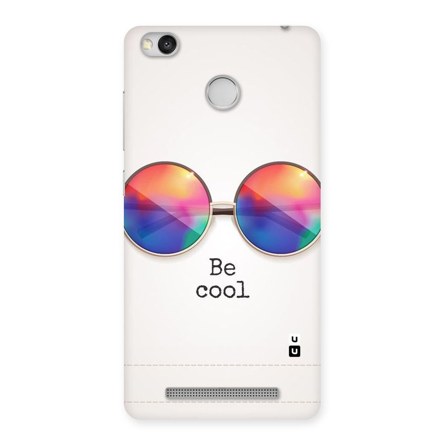 Be Cool Back Case for Redmi 3S Prime
