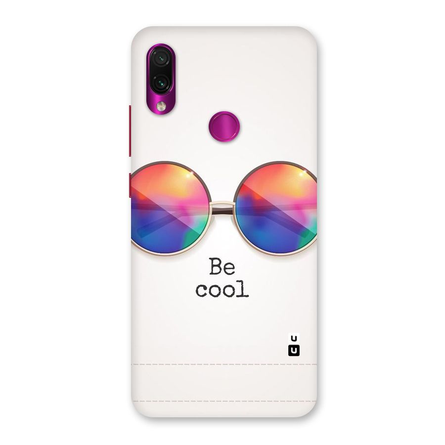 Be Cool Back Case for Redmi Note 7 Pro