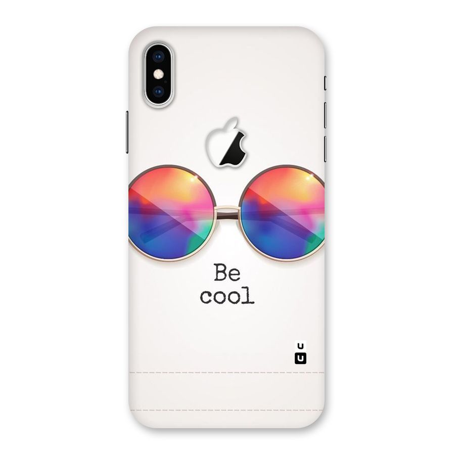 Be Cool Back Case for iPhone XS Max Apple Cut