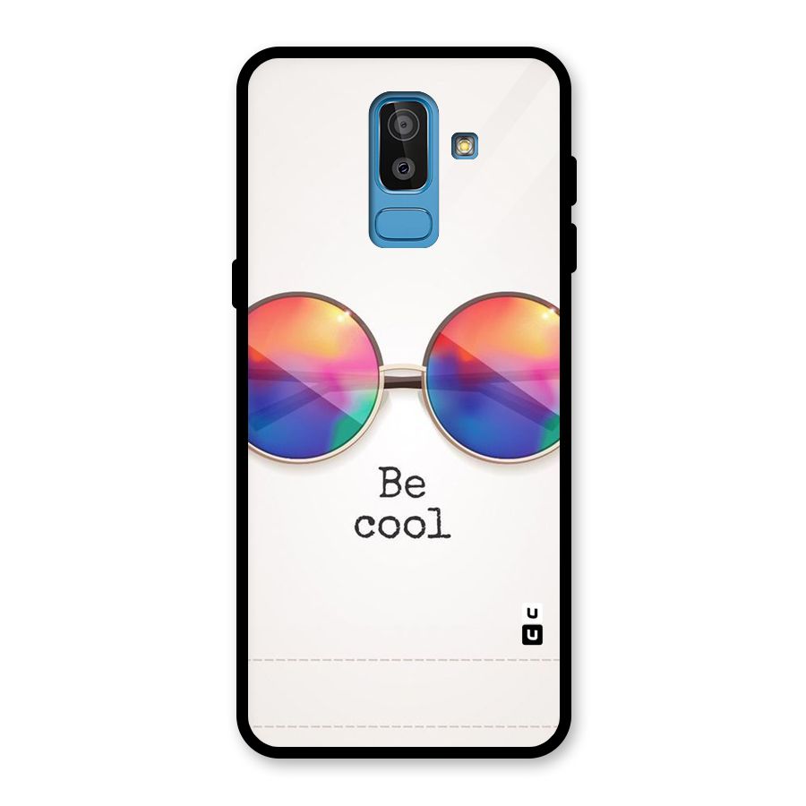 Be Cool Glass Back Case for Galaxy J8