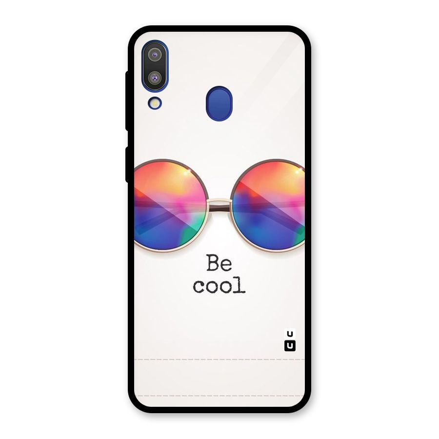 Be Cool Glass Back Case for Galaxy M20