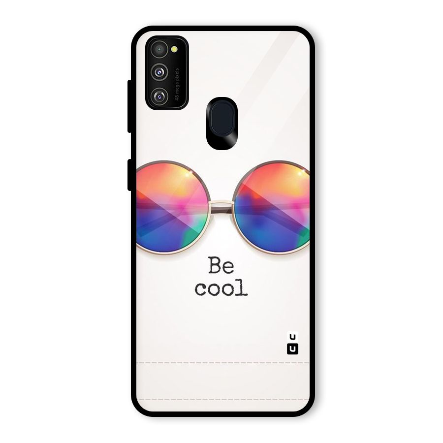Be Cool Glass Back Case for Galaxy M30s