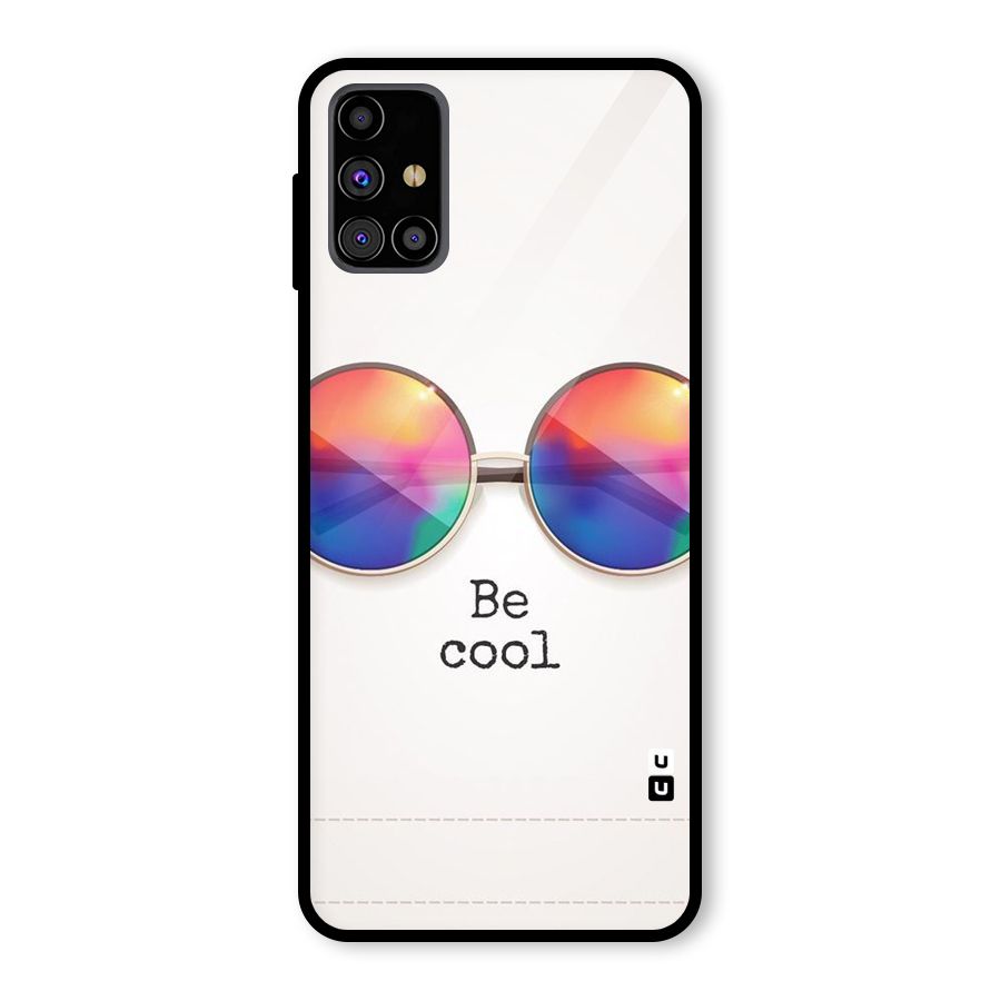 Be Cool Glass Back Case for Galaxy M31s