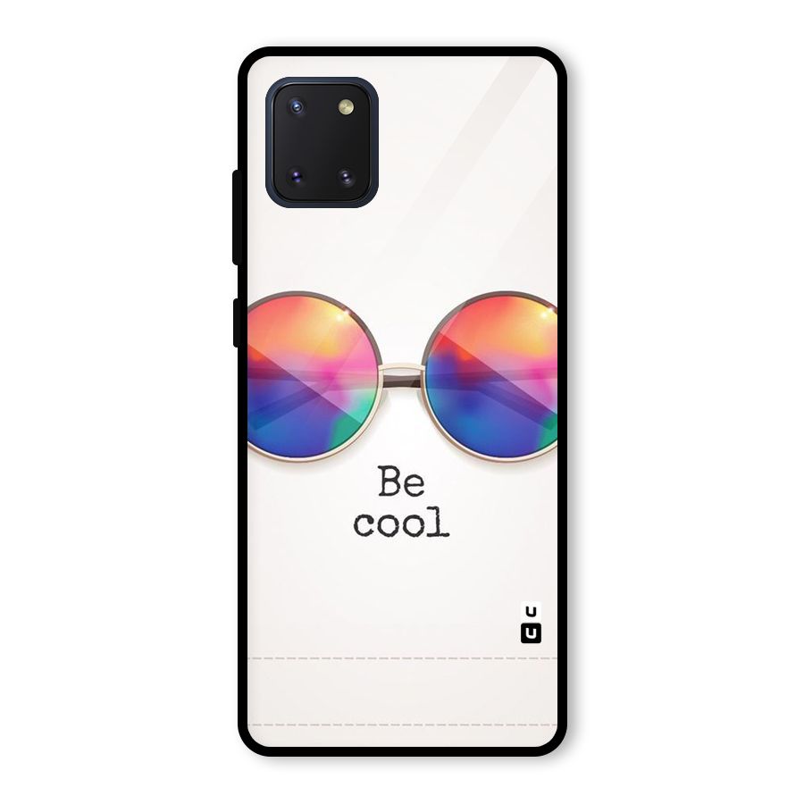 Be Cool Glass Back Case for Galaxy Note 10 Lite