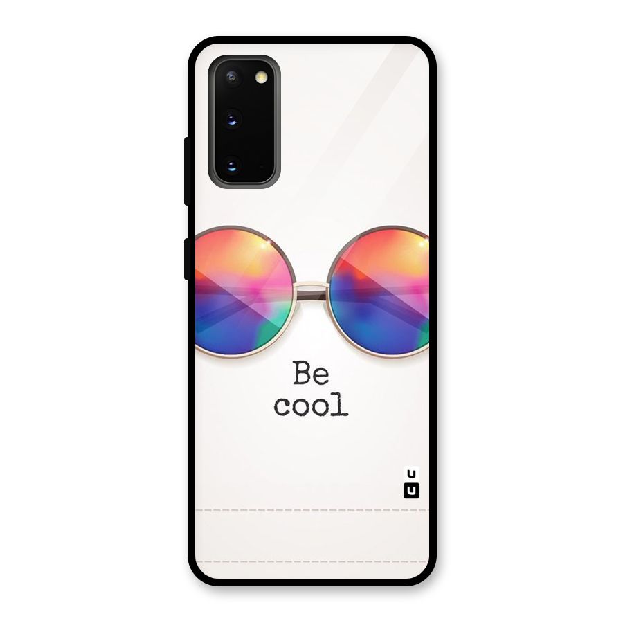 Be Cool Glass Back Case for Galaxy S20