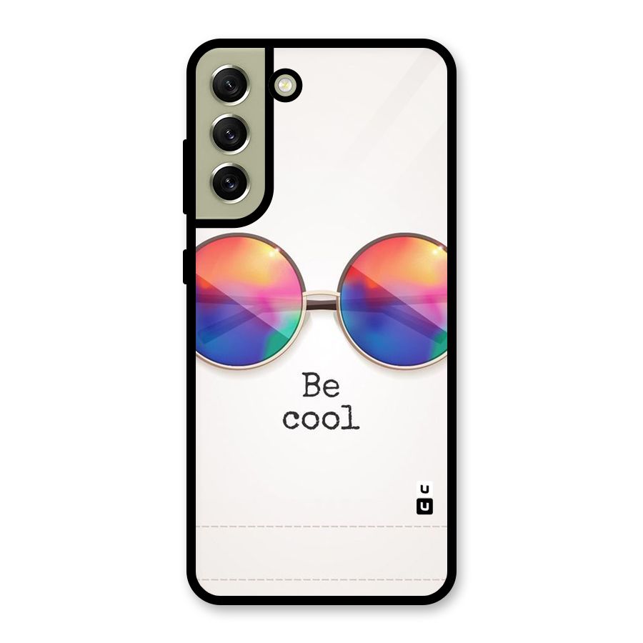Be Cool Glass Back Case for Galaxy S21 FE 5G
