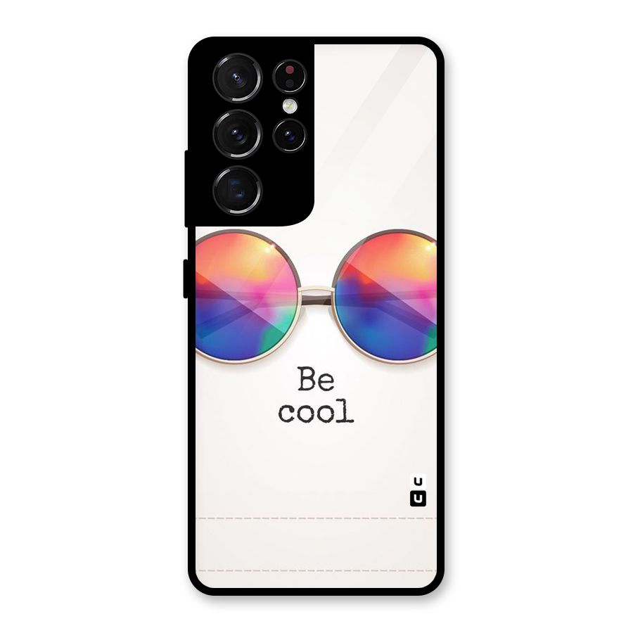 Be Cool Glass Back Case for Galaxy S21 Ultra 5G