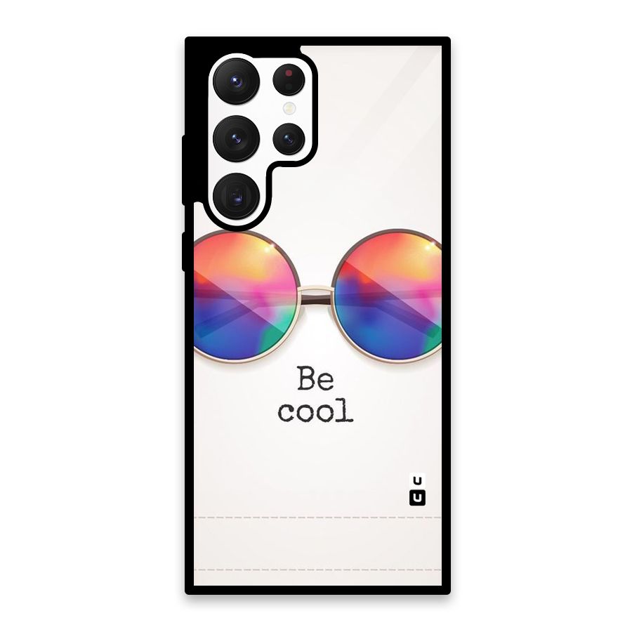 Be Cool Glass Back Case for Galaxy S22 Ultra 5G