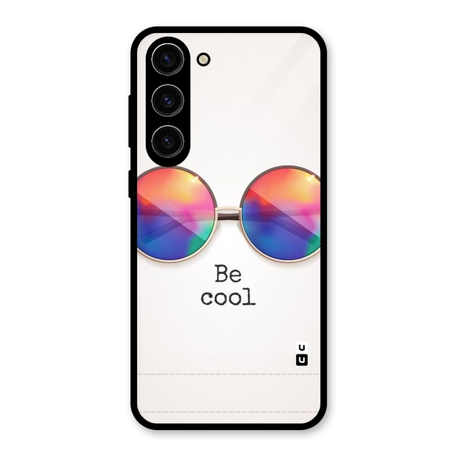 Be Cool Glass Back Case for Galaxy S23 Plus