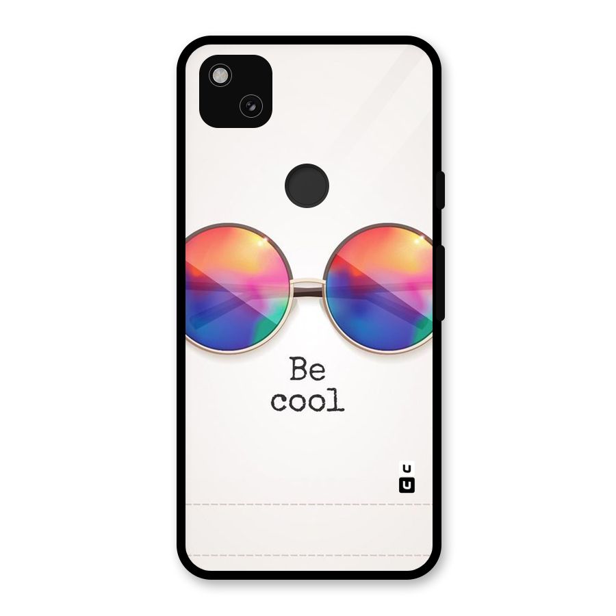 Be Cool Glass Back Case for Google Pixel 4a