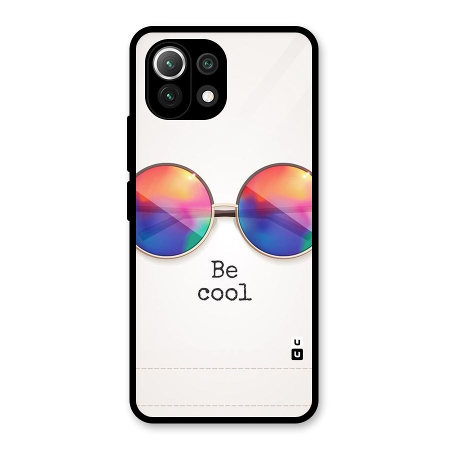 Be Cool Glass Back Case for Mi 11 Lite NE 5G