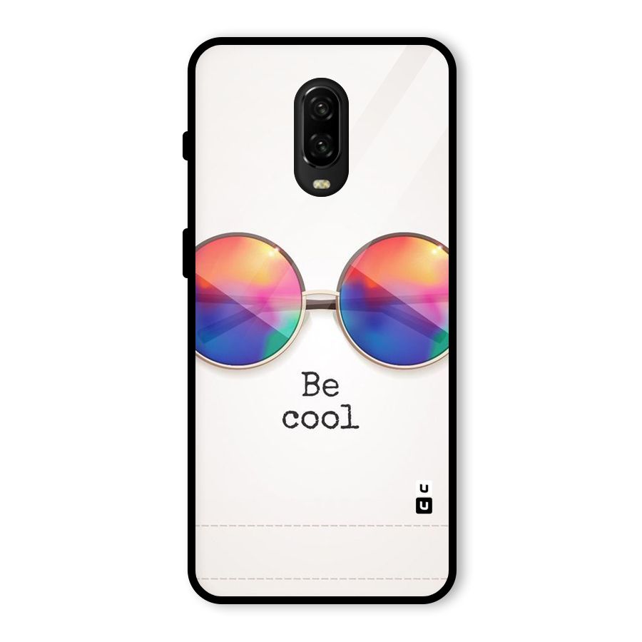Be Cool Glass Back Case for OnePlus 6T