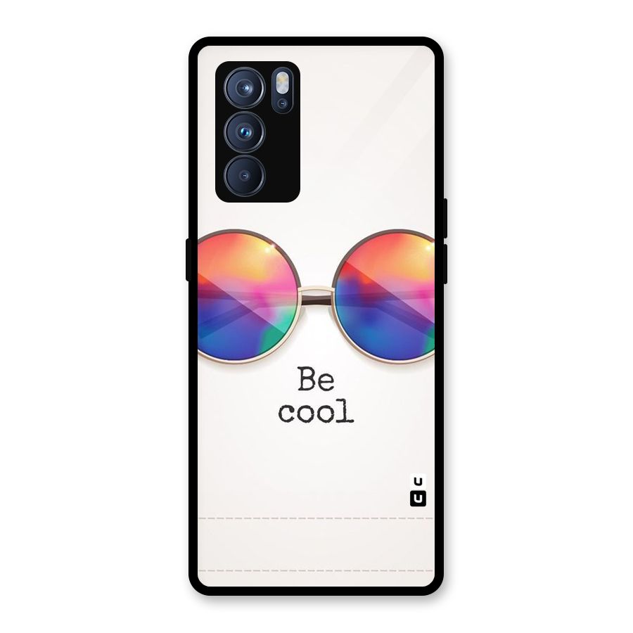 Be Cool Glass Back Case for Oppo Reno6 Pro 5G